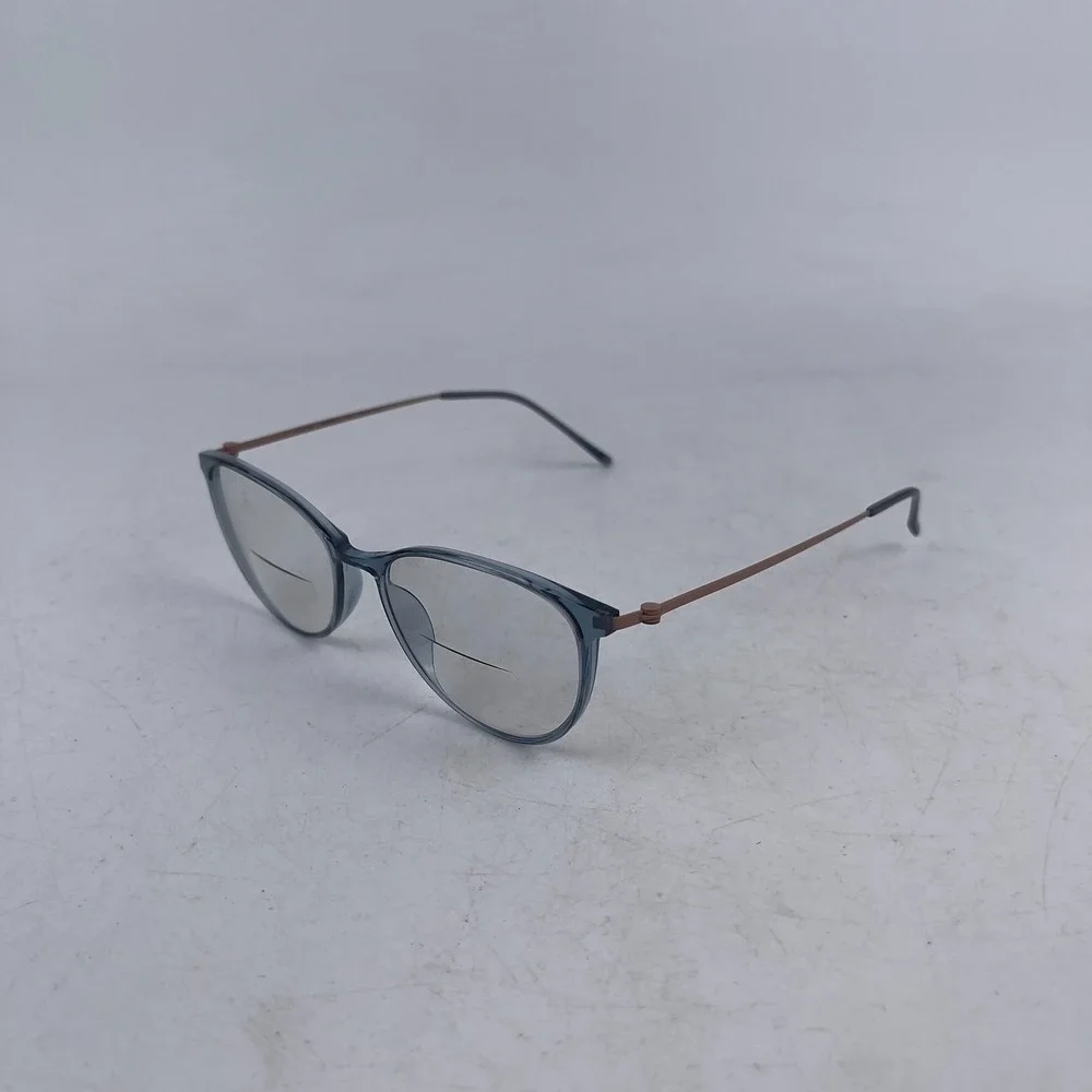 MODO 7035 GRYBL Women‎ Eyeglasses Frame Blue Gray Titanium 51-16-140 mm